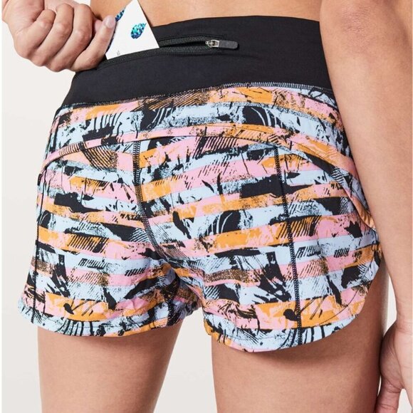 Lululemon Speed Up Short *2.5" Inversion Multi / Black - Picture 6 of 6